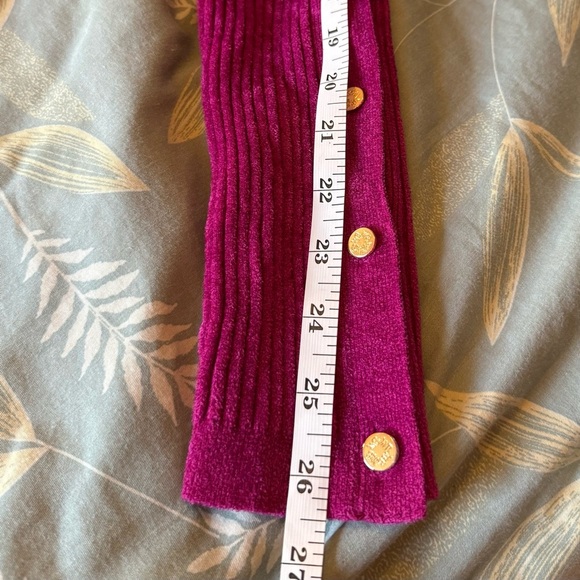 White House Black Market Fuchsia Turtleneck Sweater - Picture 11 of 11